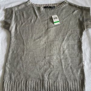 Verve Ami  - Silver glittery top - Large